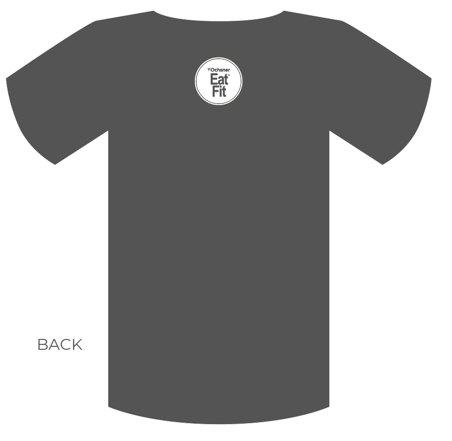 Eat Fit NOLA Crew Neck Jersey Unisex T-Shirt, , large image number 2